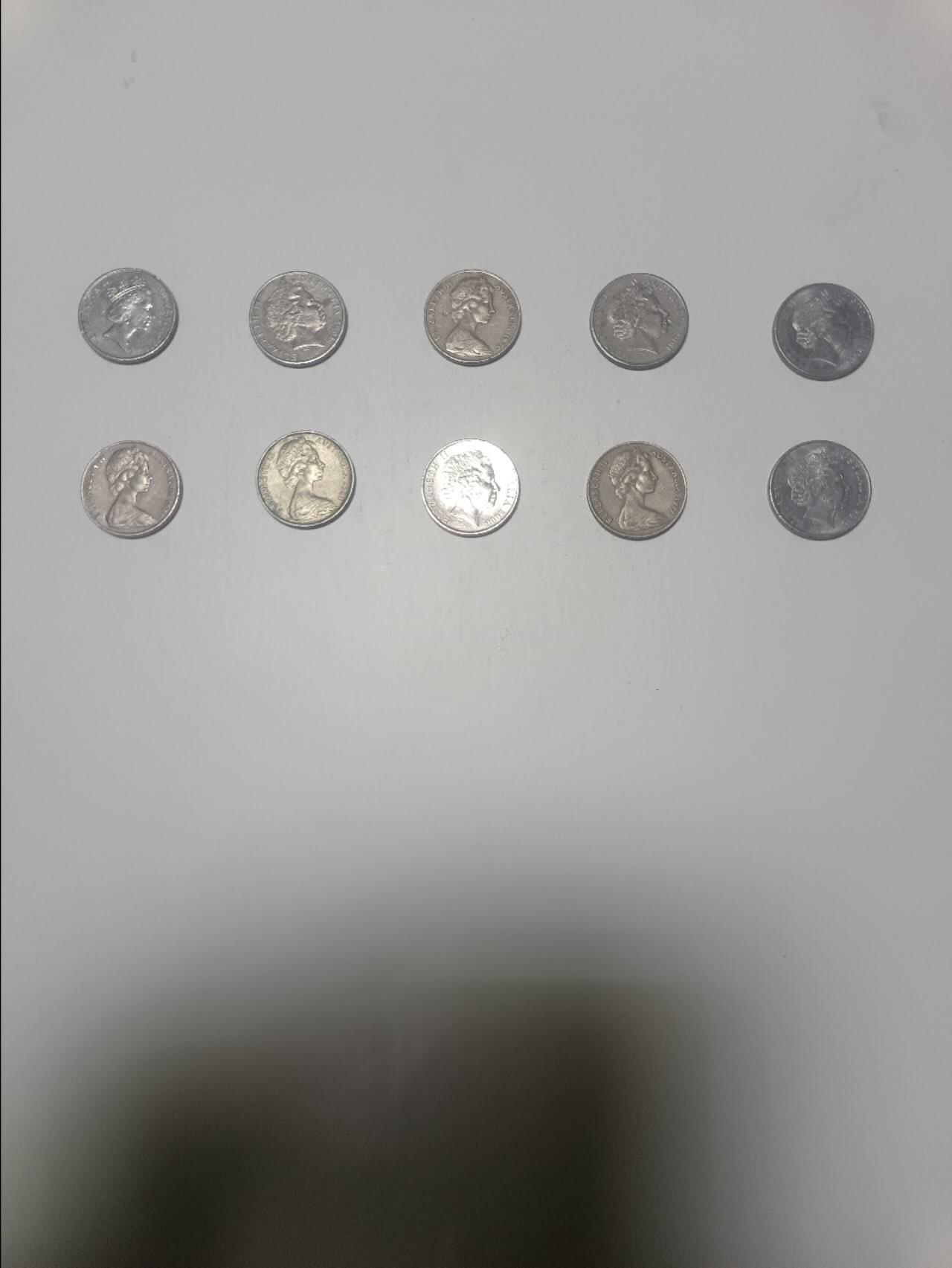 【20260319】非全新纸币和硬币第347场 澳大利亚10枚硬币20分