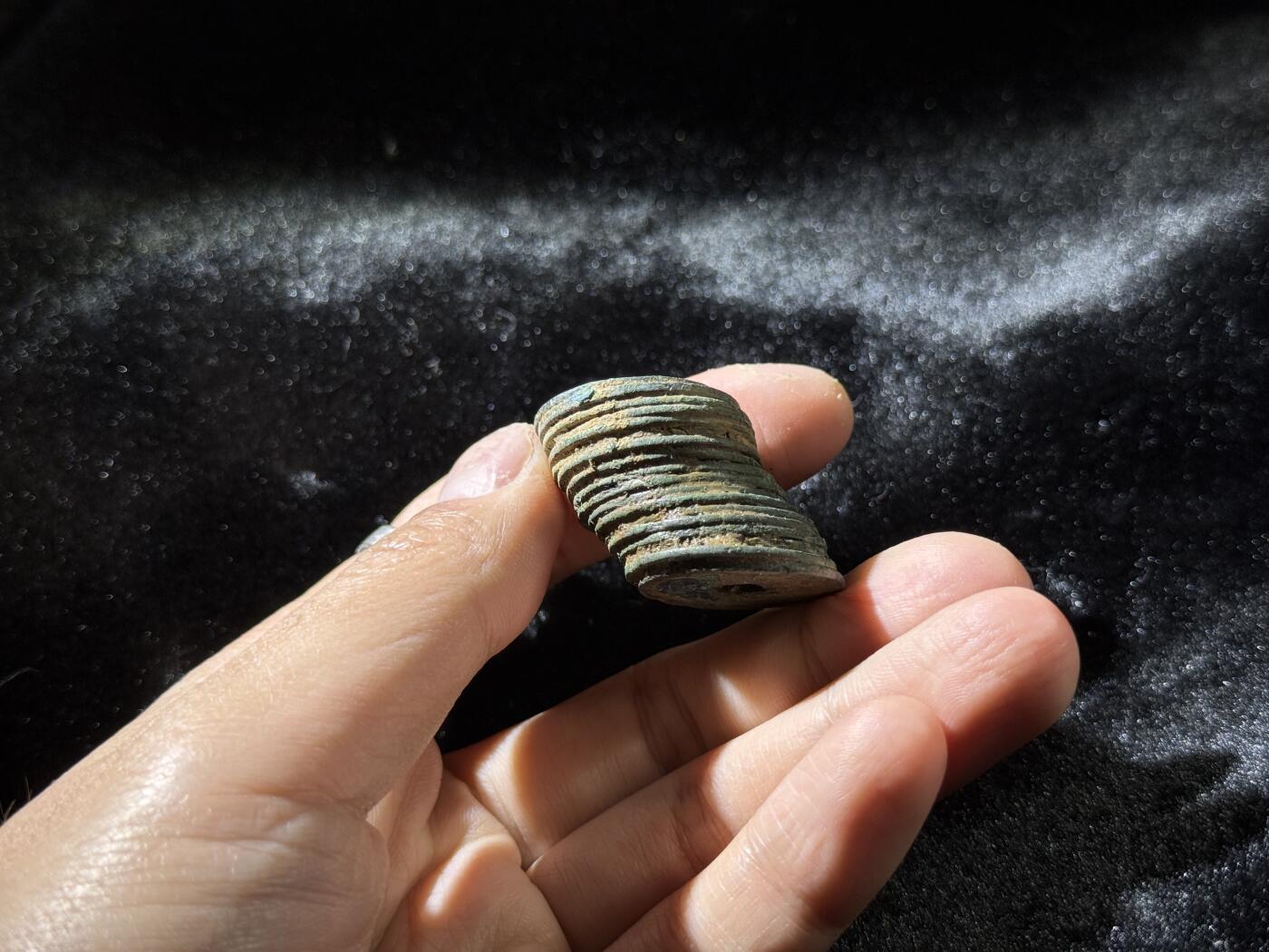 戎马世界章牌大赏，铜钱场 宋小平钱筒子，十七联