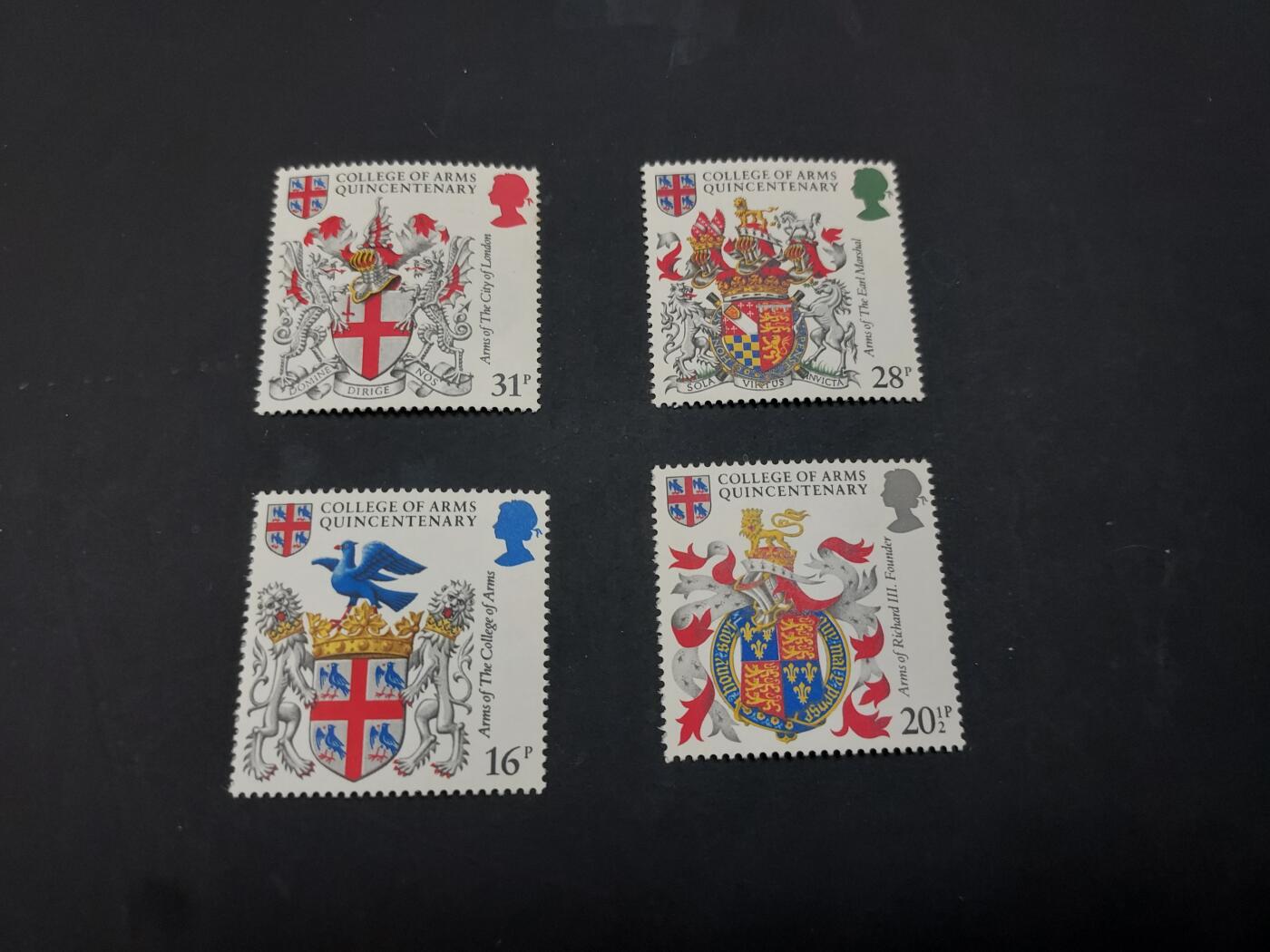 博彦收藏    3月25日 8点 外国邮票专场 英国邮票一套 全新