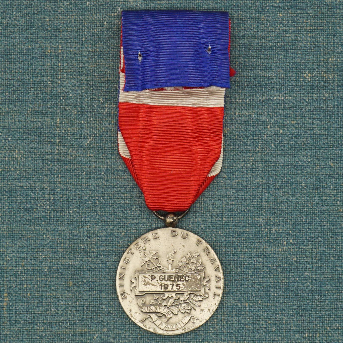 【涛泉堂】第40期（3月22日）勋奖章徽章专场拍卖 法国银级劳动荣誉奖章