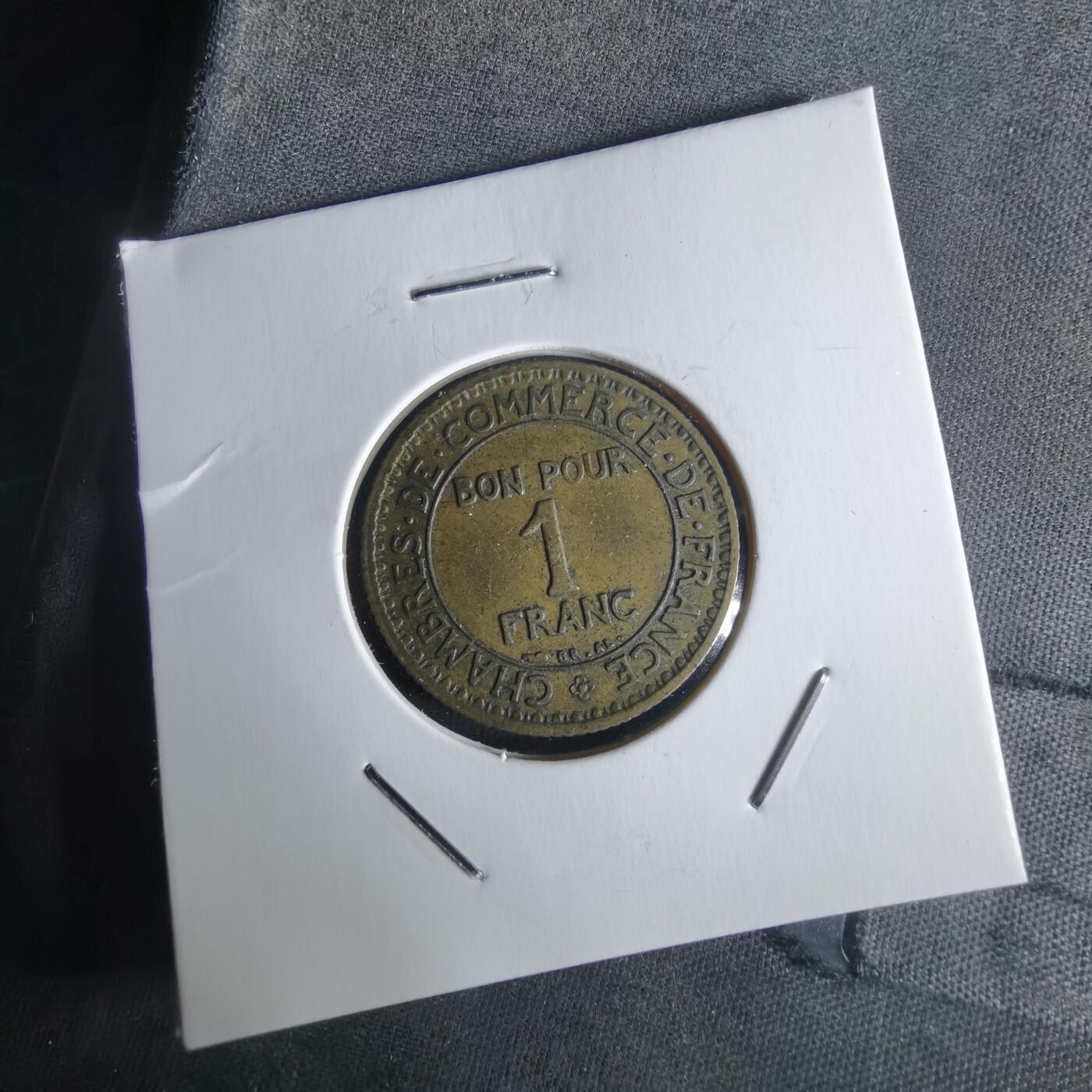 沼泽如烟--第1026场 法国1922年1法郎