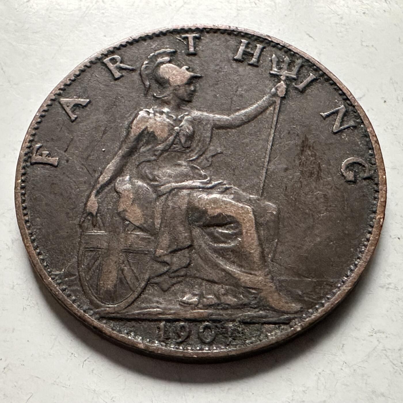 🌹外币初藏🌹🐯2026年第30场   每周二四六晚8️⃣点 接代拍 英国1901年维多利亚1法新