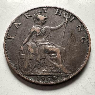 🌹外币初藏🌹🐯2026年第30场   每周二四六晚8️⃣点 接代拍 - 英国1901年维多利亚1法新