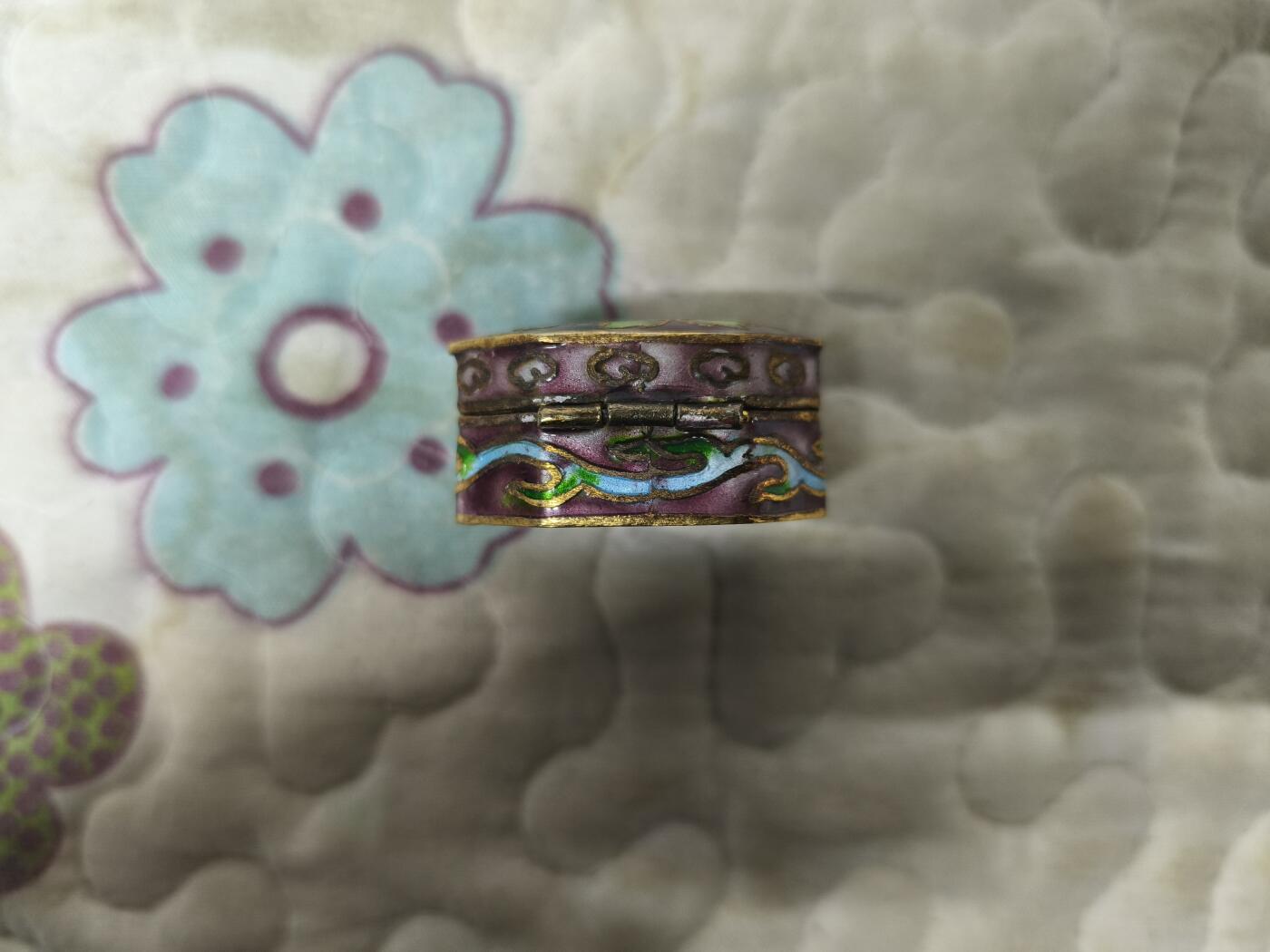 海外回流精品专场 3.22 日本回流创汇时期景泰蓝小盒