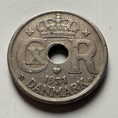 🌹外币初藏🌹🐯2026年第30场   每周二四六晚8️⃣点 接代拍 - 丹麦 1931年 10欧尔