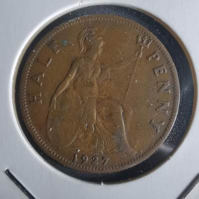 沼泽如烟--第1026场 - 英国1927年半便士