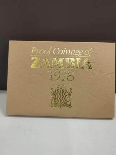 G&W世界散币，银币处理专场（第46场） - 赞比亚1978年6枚套
