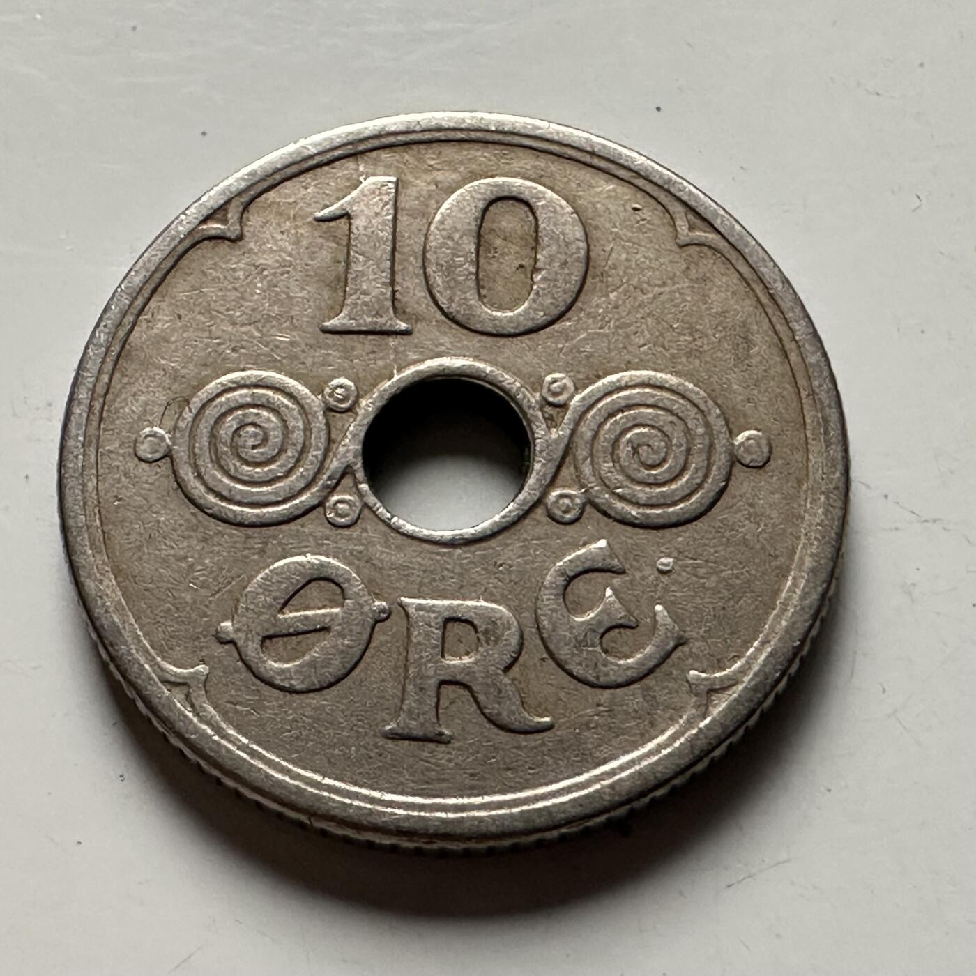 🌹外币初藏🌹🐯2026年第30场   每周二四六晚8️⃣点 接代拍 丹麦 1931年 10欧尔