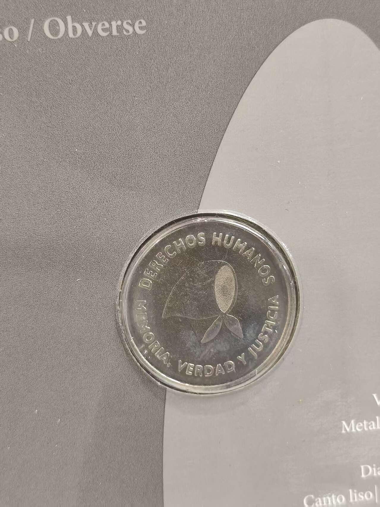G&W世界散币，银币处理专场（第46场） 阿根廷2006年2比索  人权纪念