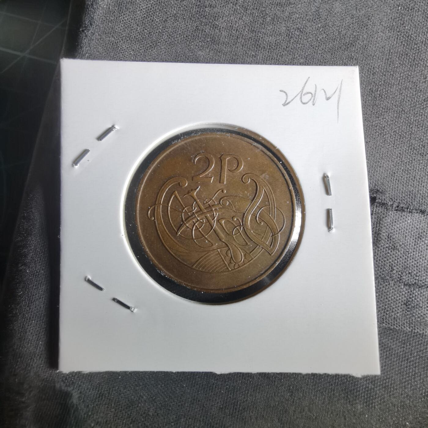 沼泽如烟--第1026场 爱尔兰1971年2便士