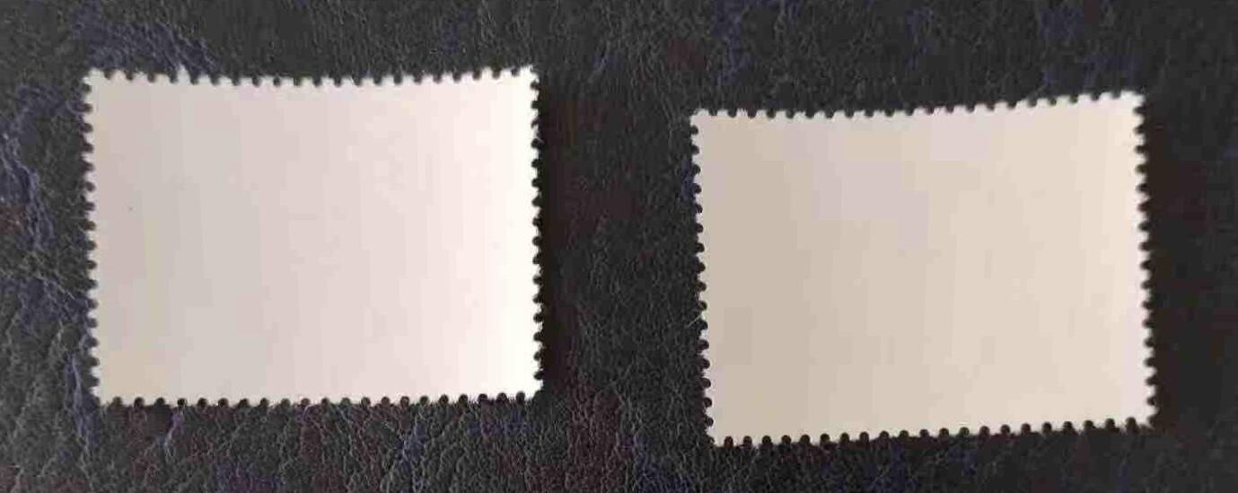 1990年“珍稀动物—雪豹”邮票1套2枚。