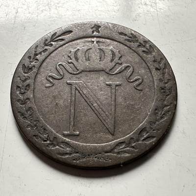 🌹外币初藏🌹🐯2026年第30场   每周二四六晚8️⃣点 接代拍 - 法国1808年拿破仑一世 10分 铜币 18.9m m