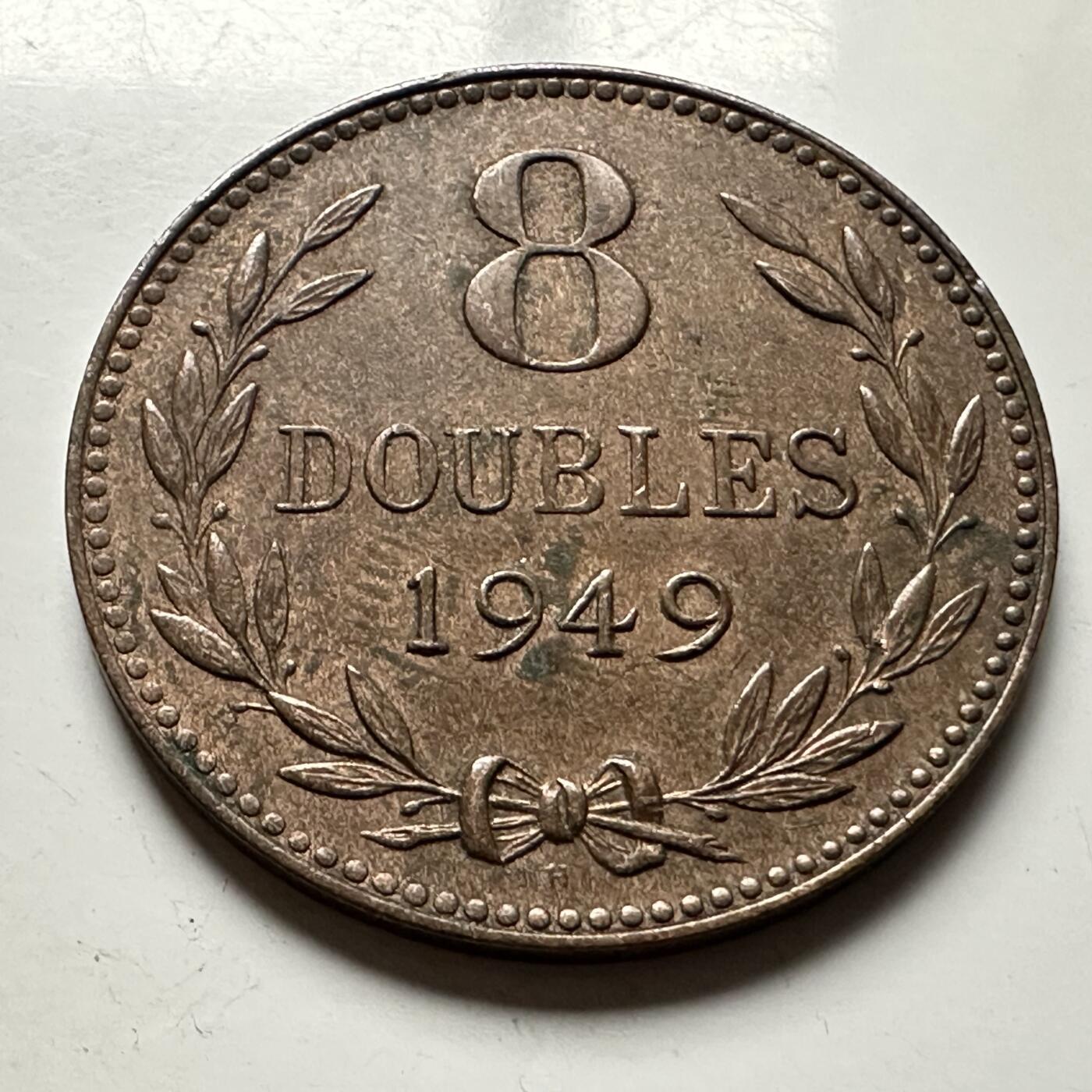 🌹外币初藏🌹🐯2026年第30场   每周二四六晚8️⃣点 接代拍 根西岛1949年8道布