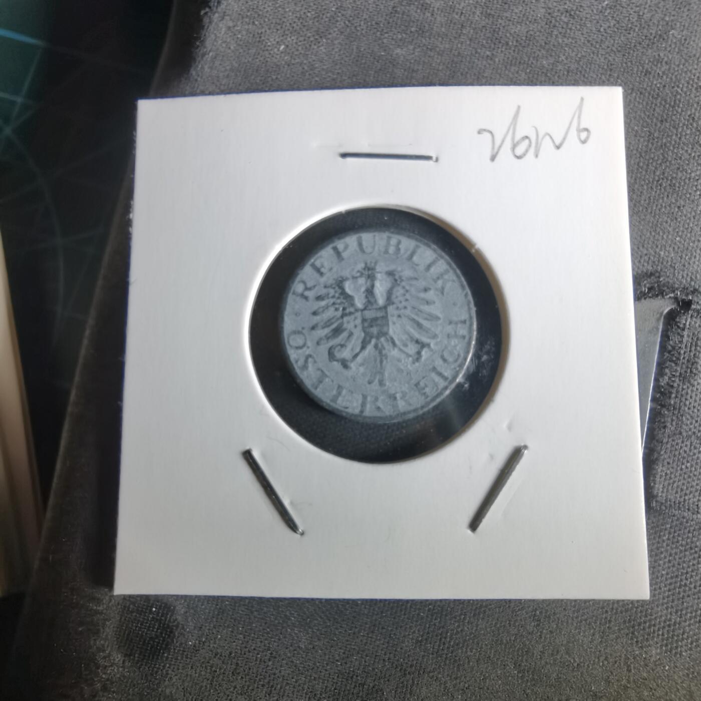 沼泽如烟--第1026场 奥地利1968年5格罗申