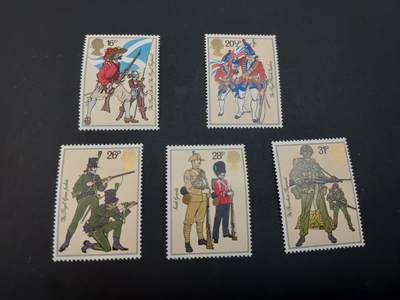 博彦收藏    3月25日 8点 外国邮票专场 - 英国邮票一套 全新