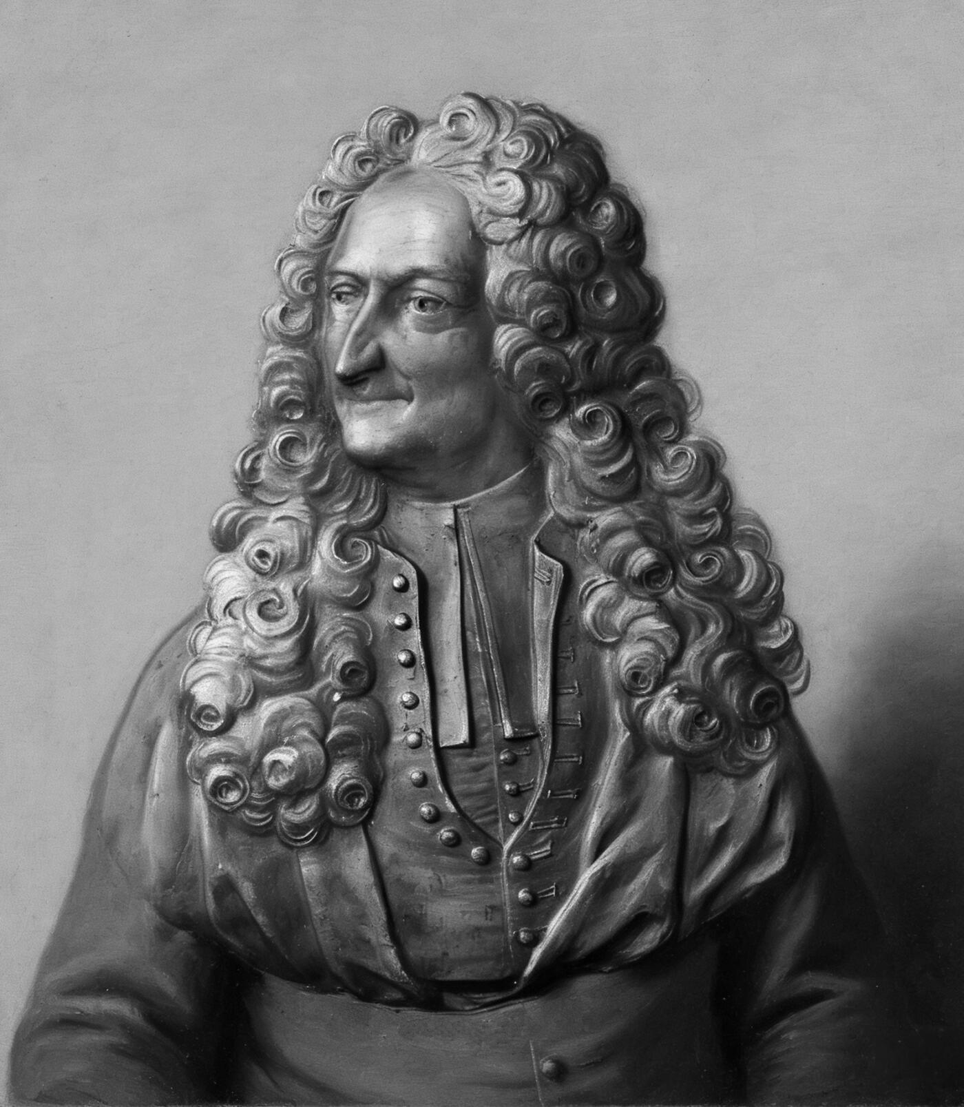 【俄甄集藏】2026年(049)03-18星期三 晚 19:30 全场包邮 瑞士1734年纪念日内瓦首席执政官路易斯·勒福特大铜章，著名雕刻家让·达希尔作品，直径：53mm，重量：77.2克，高浮雕，巧克力包浆，状态难得