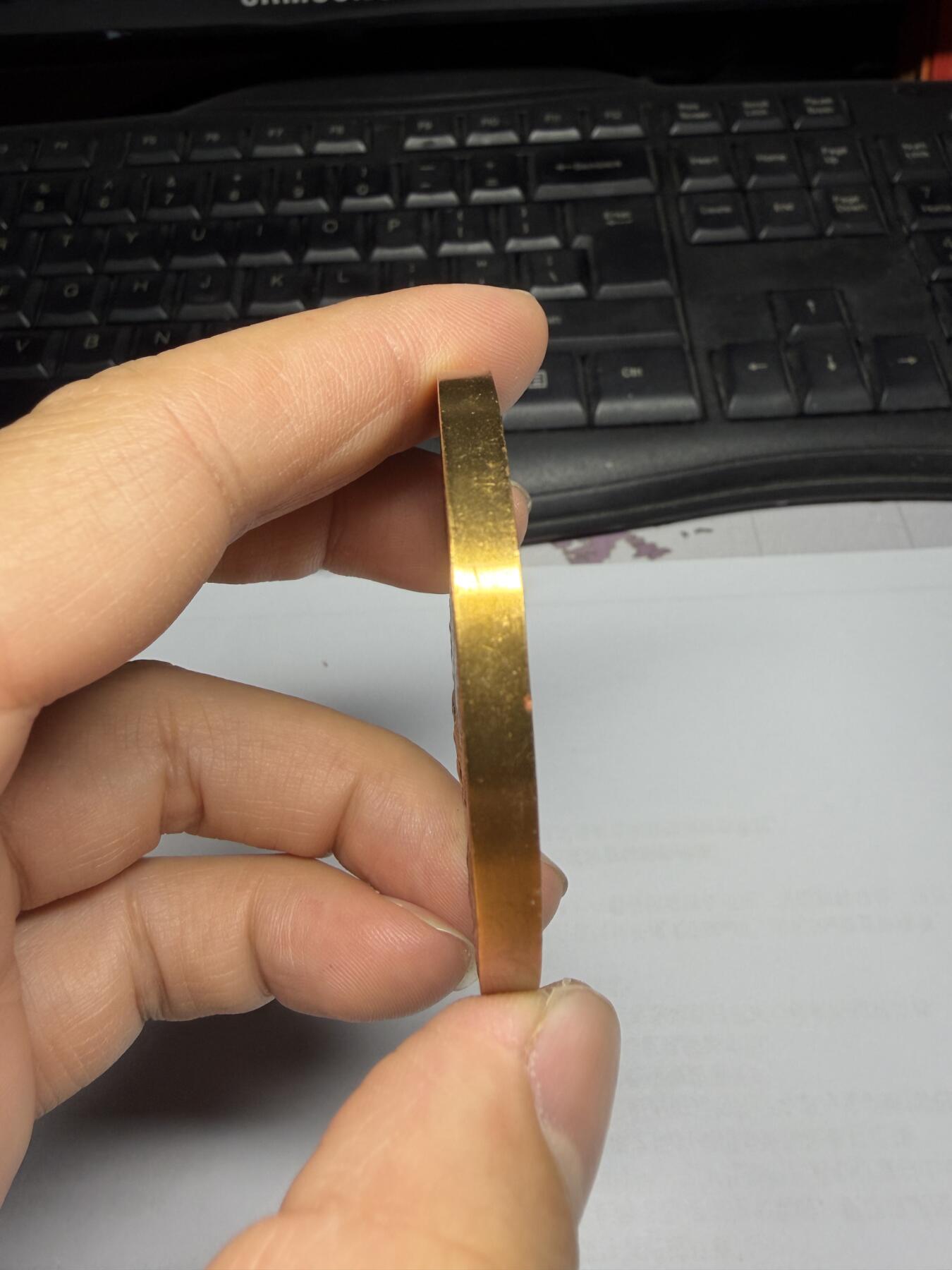 2026年集古藏今外币拍卖第三期-第5场—（总第315拍），可以寄存60天，满160元包邮。 精美造币局制章中币纪念章，直径55毫米