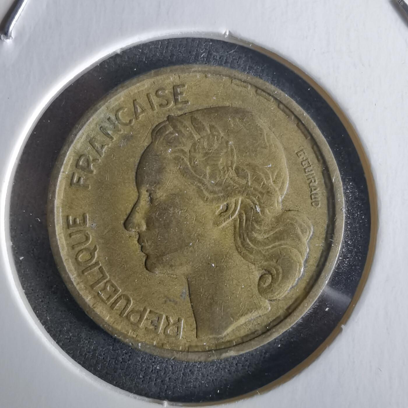 沼泽如烟--第1026场 法国1951年10法郎B版