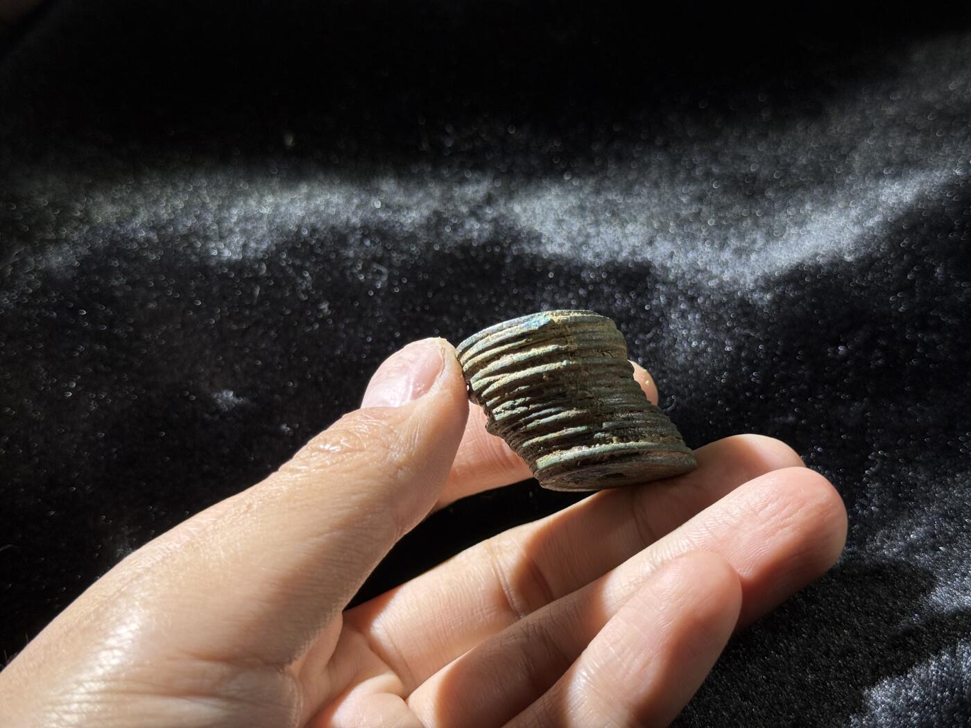 戎马世界章牌大赏，铜钱场 宋小平钱筒子，十七联