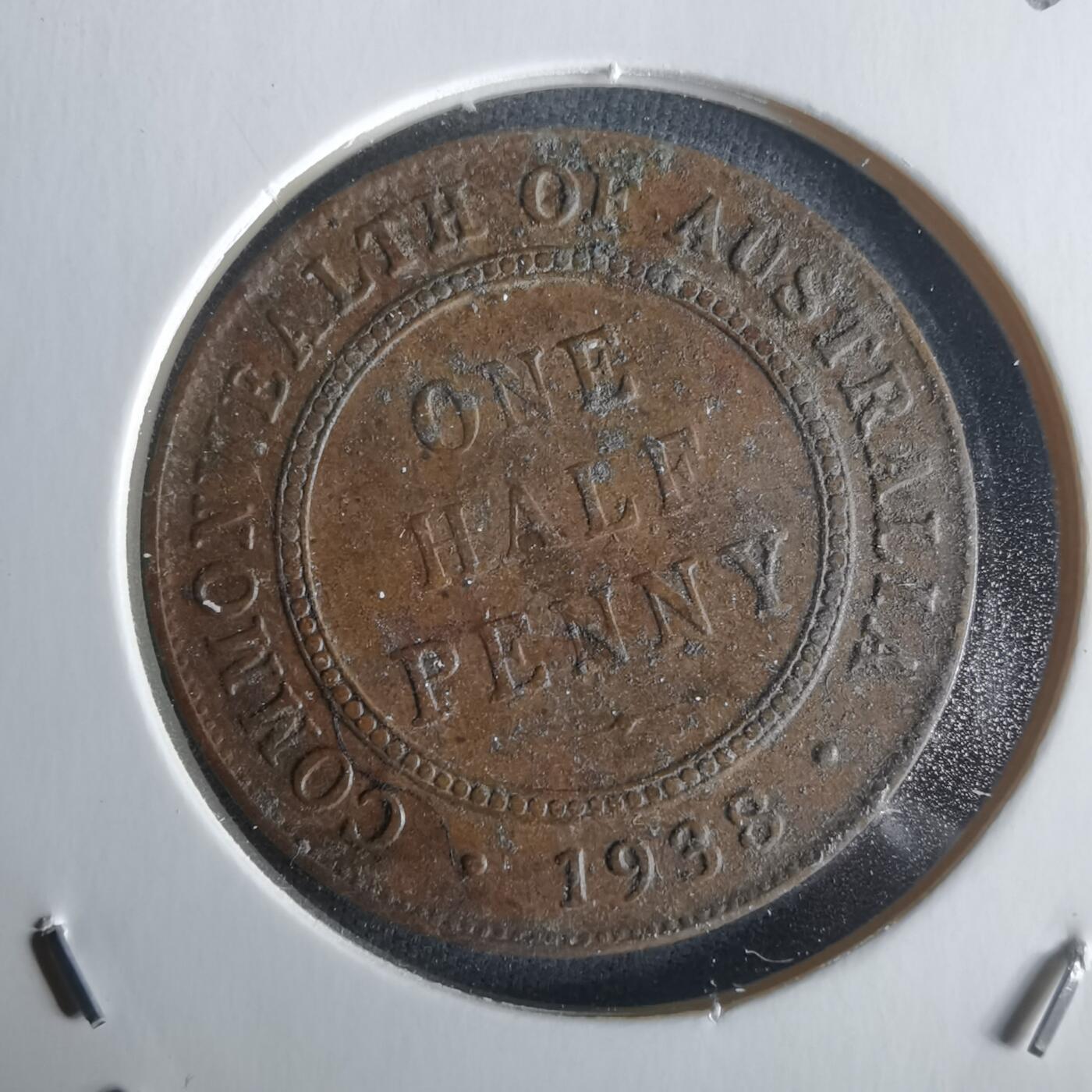 沼泽如烟--第1026场 澳大利亚1938年半便士