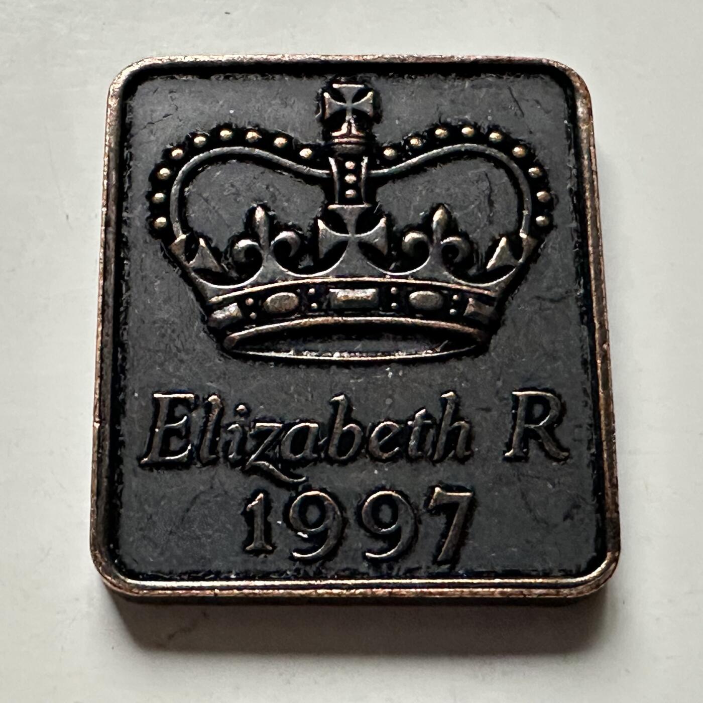 🌹外币初藏🌹🐯2026年第30场   每周二四六晚8️⃣点 接代拍 英国皇家铸币局1997官方套币配套纪念章 铜质收藏款