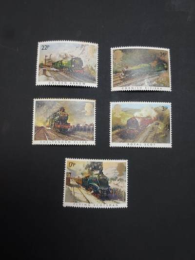 博彦收藏    3月25日 8点 外国邮票专场 - 英国邮票一组，上品