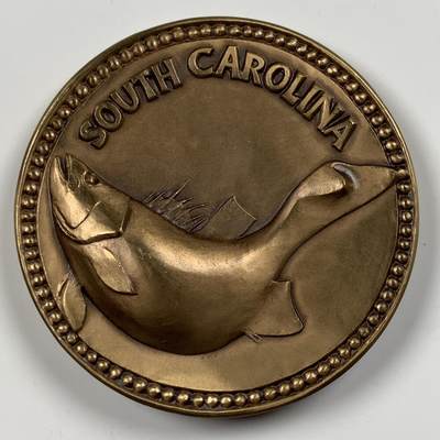 掌中浮雕-藏着的欧洲第055场 - 2003年美国布鲁克林公园#31号大铜章，76mm，原盒带证书，雕刻家：Leonda Froehlich Finke