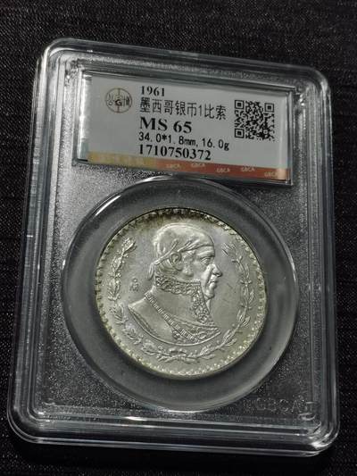 天下钱庄专场欢迎参拍 - 墨西哥一比索银币