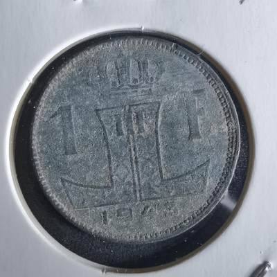 沼泽如烟--第1026场 - 比利时1943年1法郎