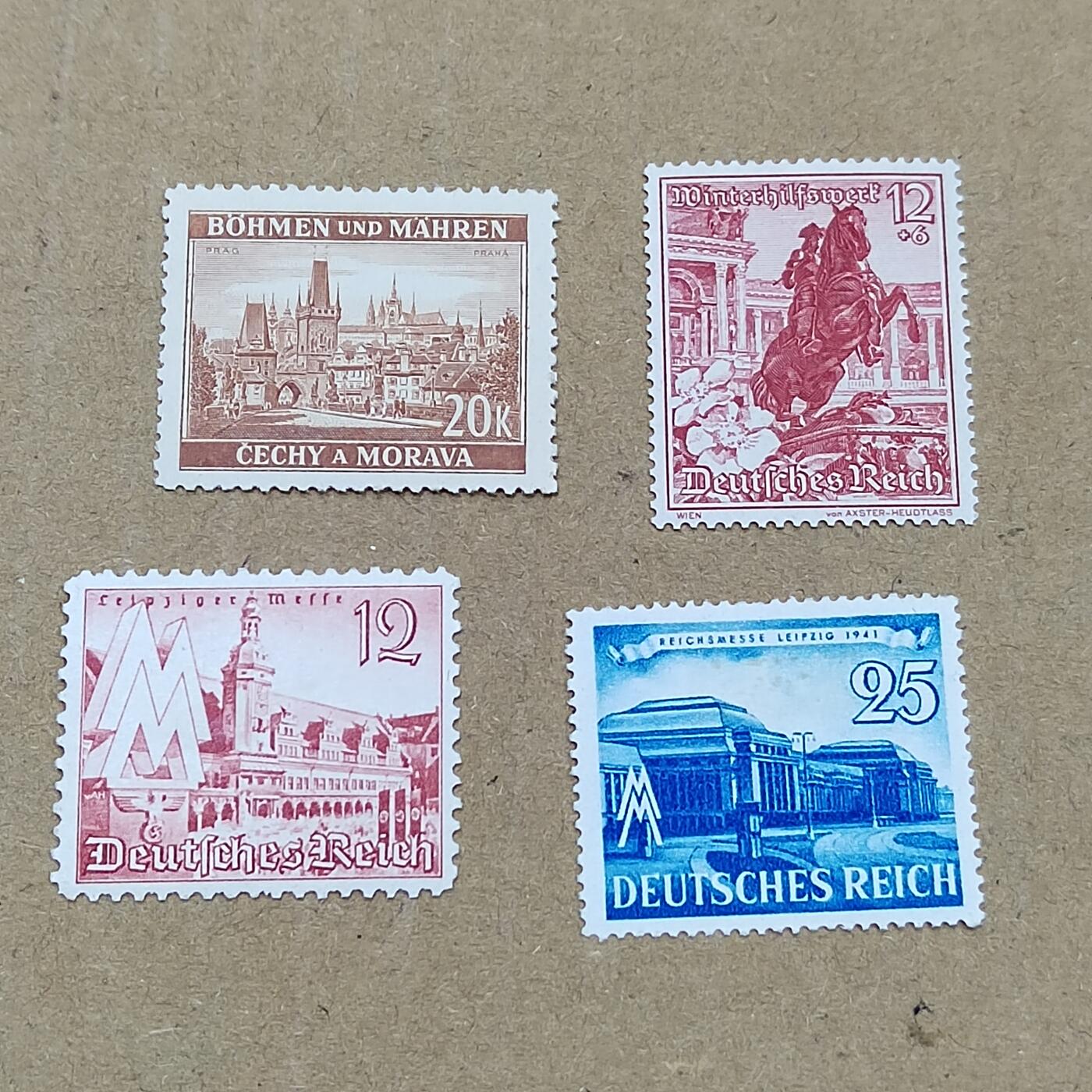 PCAI钱币  19-781  德国与中国邮票大展销小专场 德国邮票