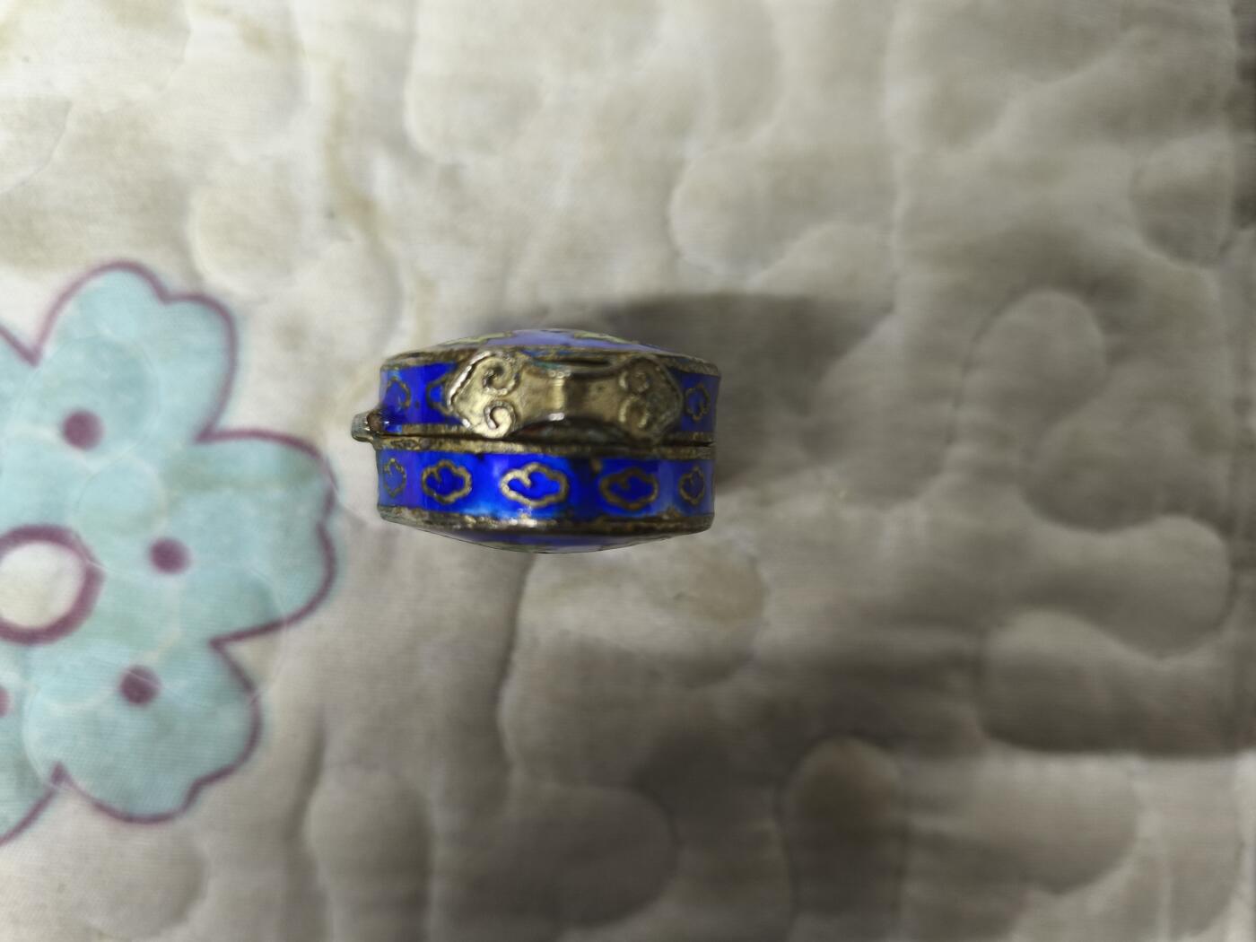 海外回流精品专场 3.22 日本回流创汇时期双面景泰蓝小盒