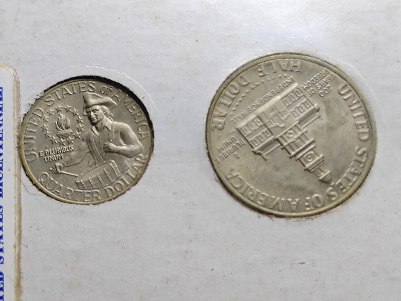 KK钱币收藏小铺   套币专场 2月预留时间 周末发货  美国建国200周年套币