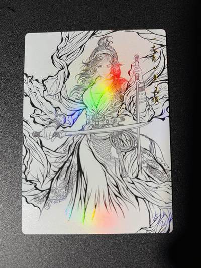 NO.27 好又多金牌大场，每周一站式配齐，方便凑单！（周6晚9点截拍，卖家送拍0抽成！） - 卡德曼 张建东水浒 扈三娘 线稿彩闪