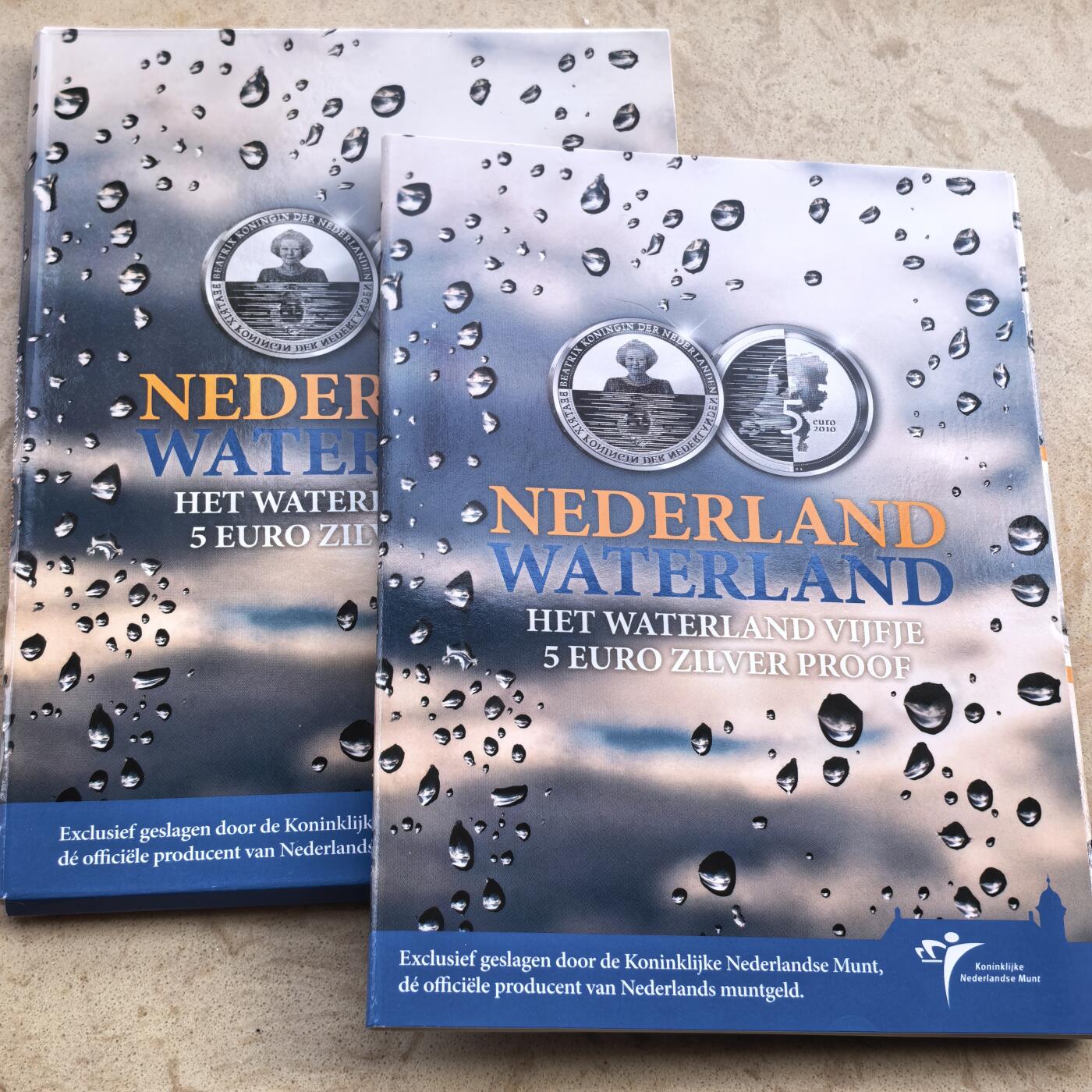 道一币馆币章第一百七十场 原包装 荷兰2010年荷兰水生态保护5欧元精制银币
