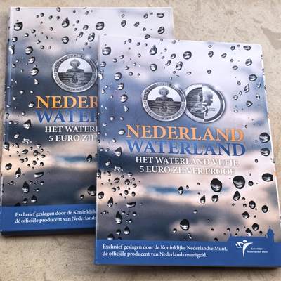 道一币馆币章第一百七十场 - 原包装 荷兰2010年荷兰水生态保护5欧元精制银币