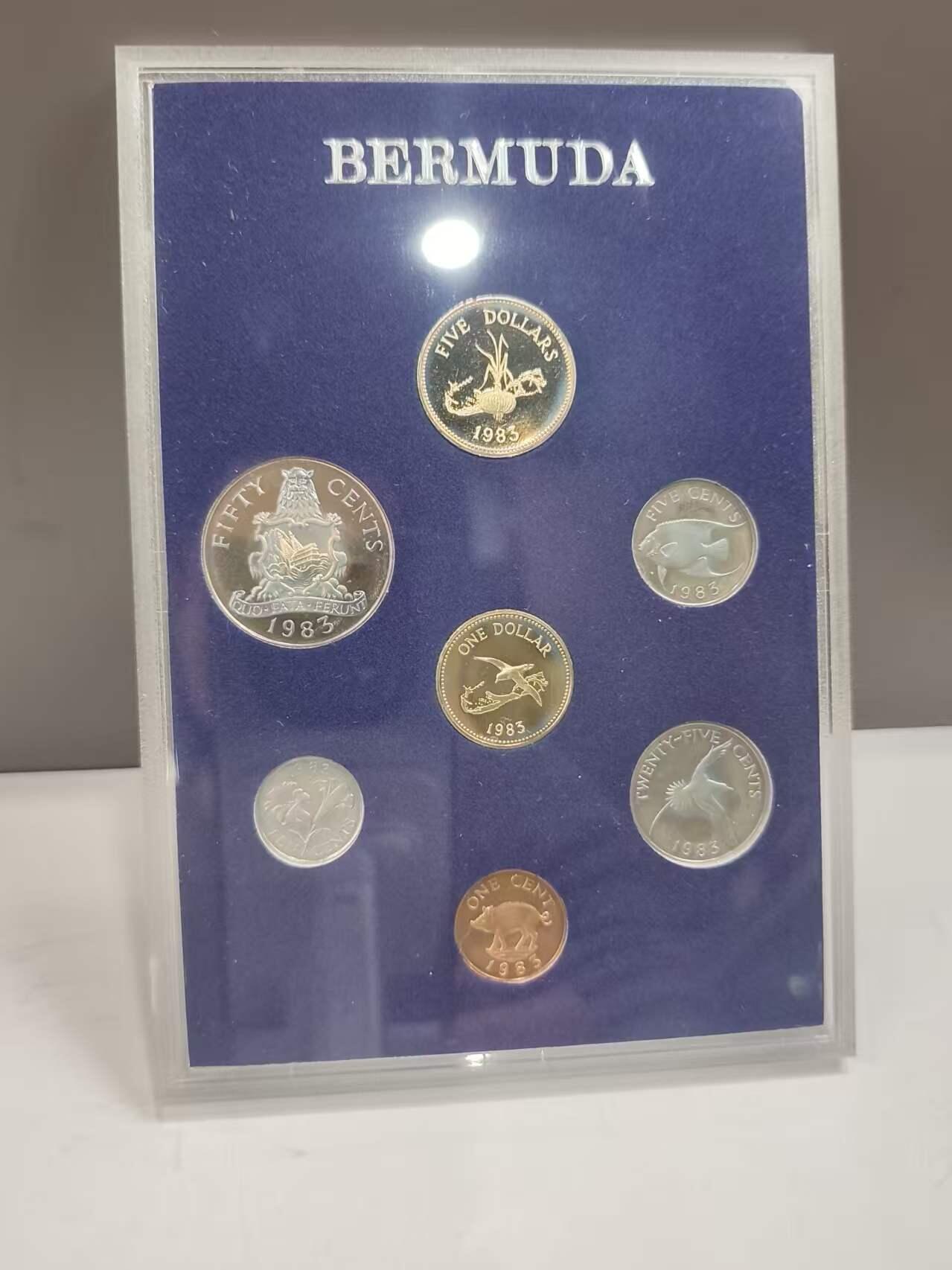 G&W世界散币，银币处理专场（第46场） 百慕大1983年7枚套