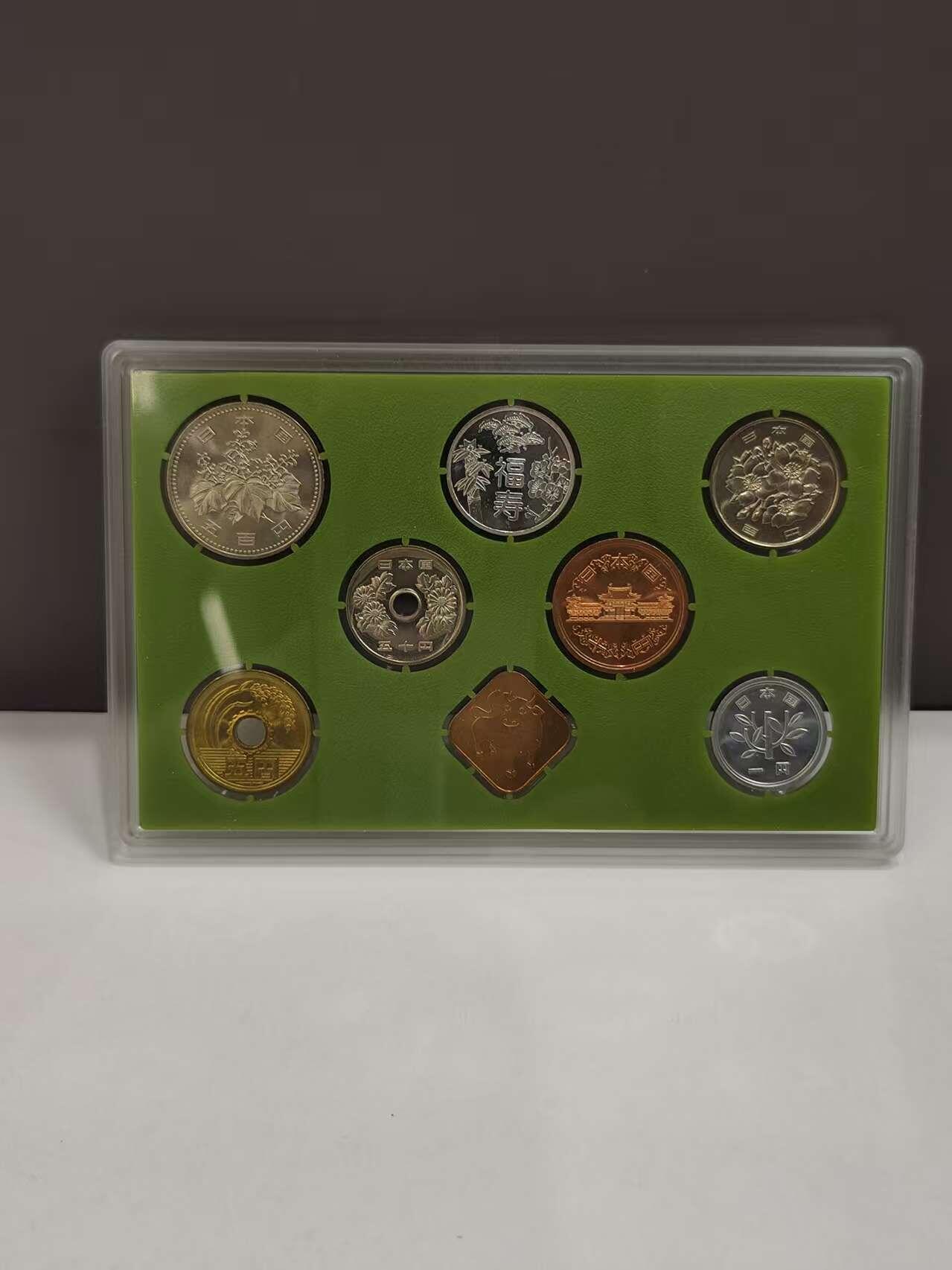 G&W世界散币，银币处理专场（第46场） 日本平成9年（1997）6枚套  带一枚福寿银章