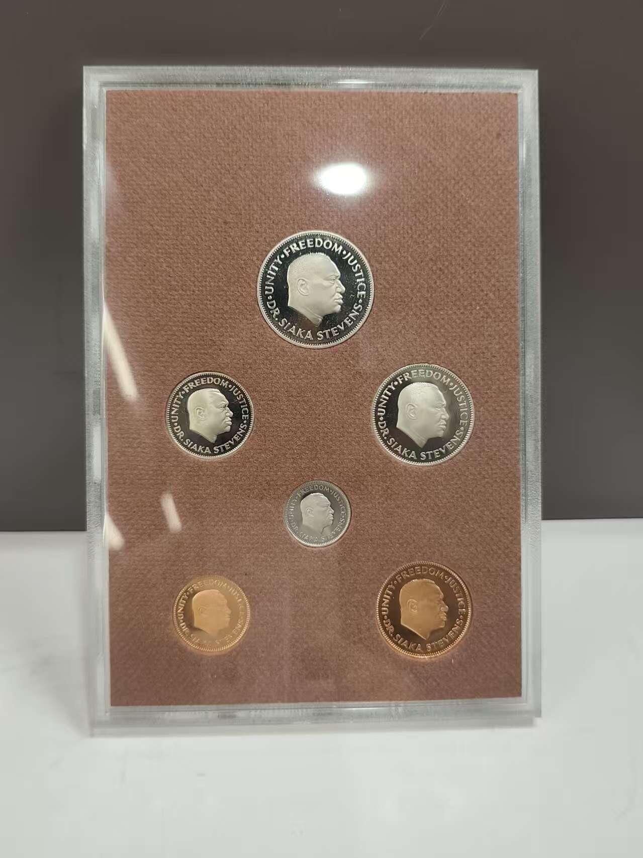 G&W世界散币，银币处理专场（第46场） 塞拉利昂1980年6枚套