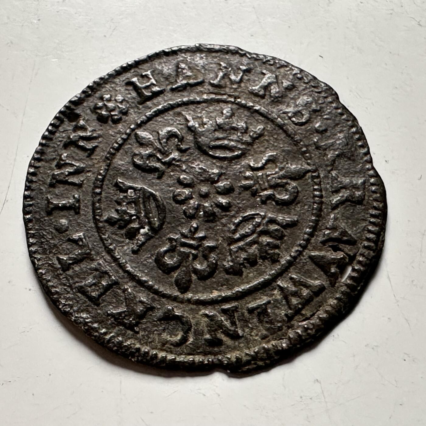 🌹外币初藏🌹🐯2026年第30场   每周二四六晚8️⃣点 接代拍 纽伦堡16世纪 计数令牌 十字玫瑰纹 21.5mm