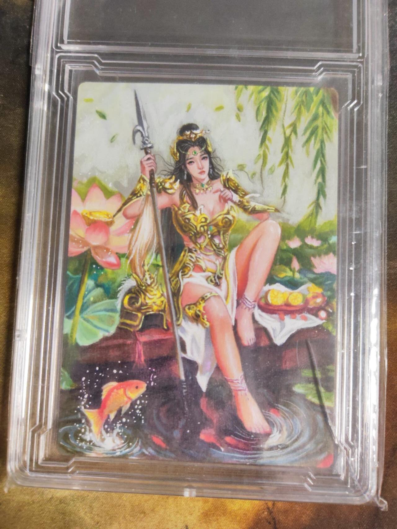 阳大大卡牌拍卖第105期（持续收拍品，周五晚上九点截拍，进群福利早知道） 【手绘卡】琅琊卡藏 十二御极 碳的N次方 秦良玉 盔甲版 手绘原稿 1/1