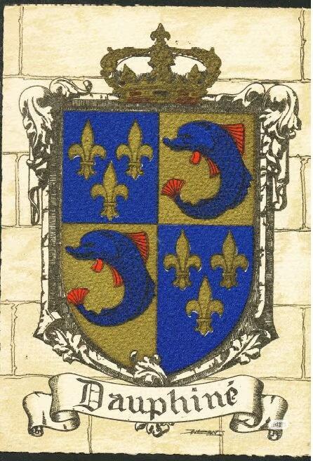 NGC-AUD法国文艺复兴时期弗朗索瓦一世金海豚金币