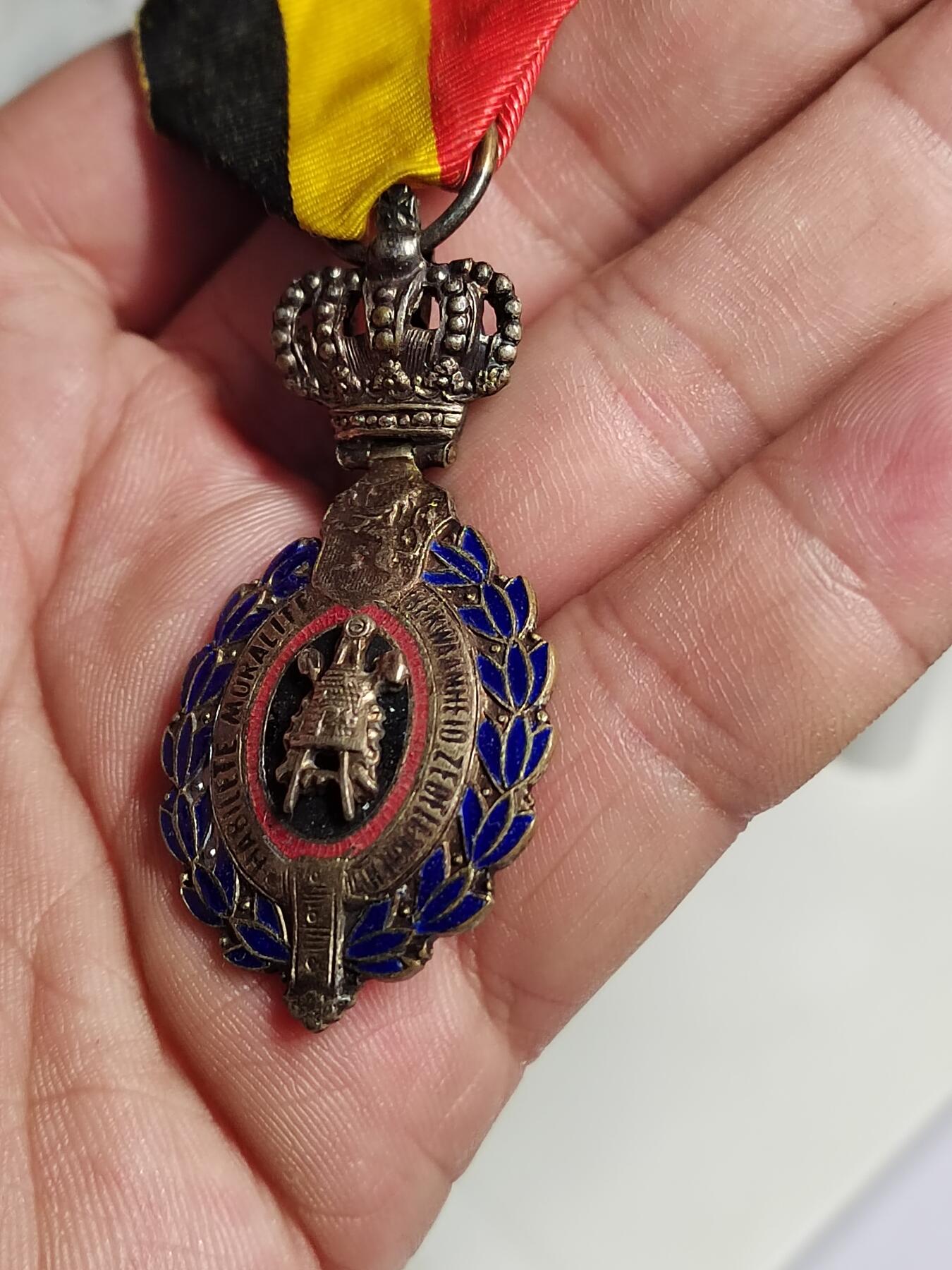 PCAI钱币  18-780  钱币证章邮票评级盒小专场 比利时奖章