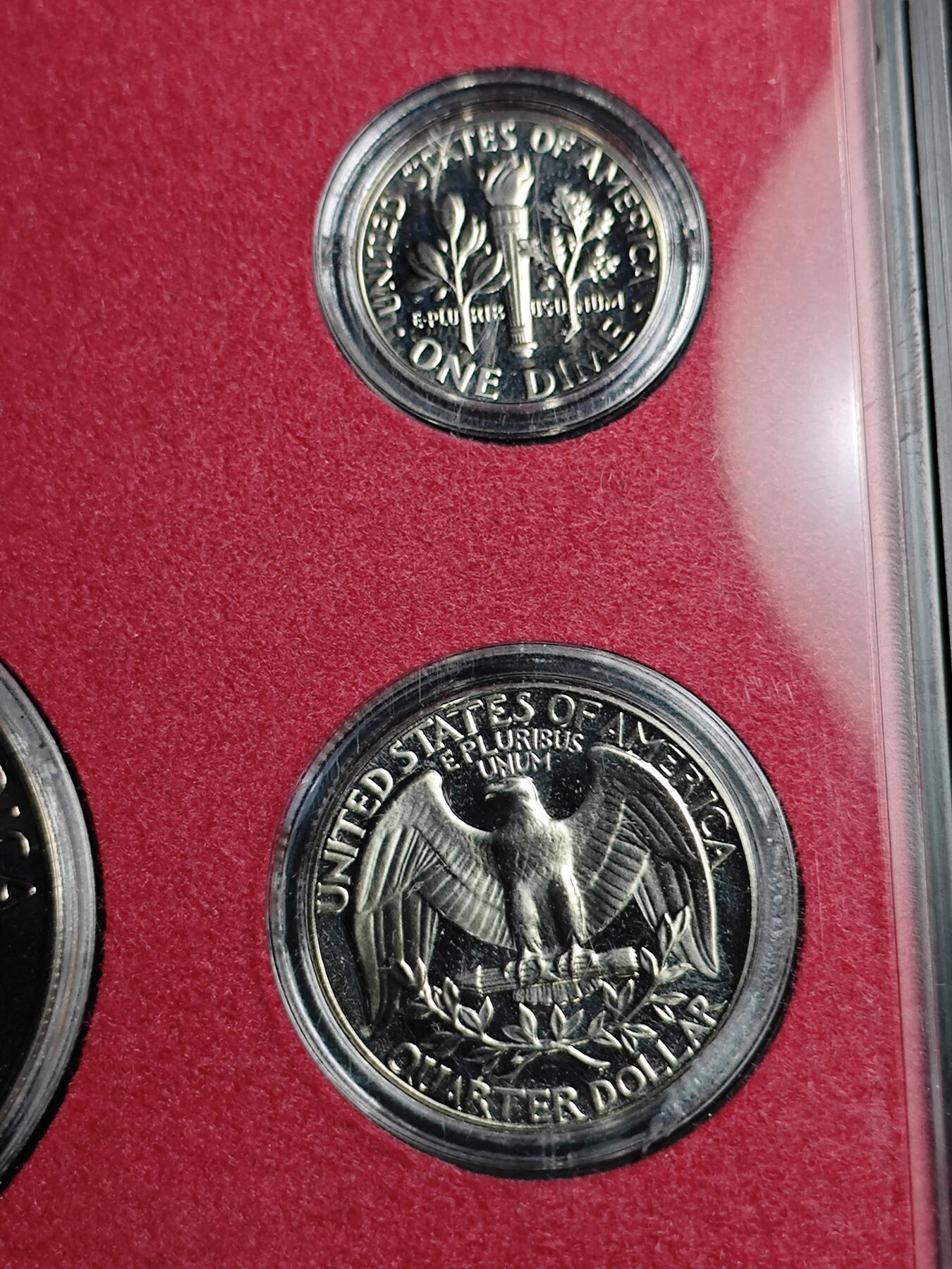 KK钱币收藏小铺   套币专场 2月预留时间 周末发货  1973美国大小面值清年精制套币 含艾克大一元精制