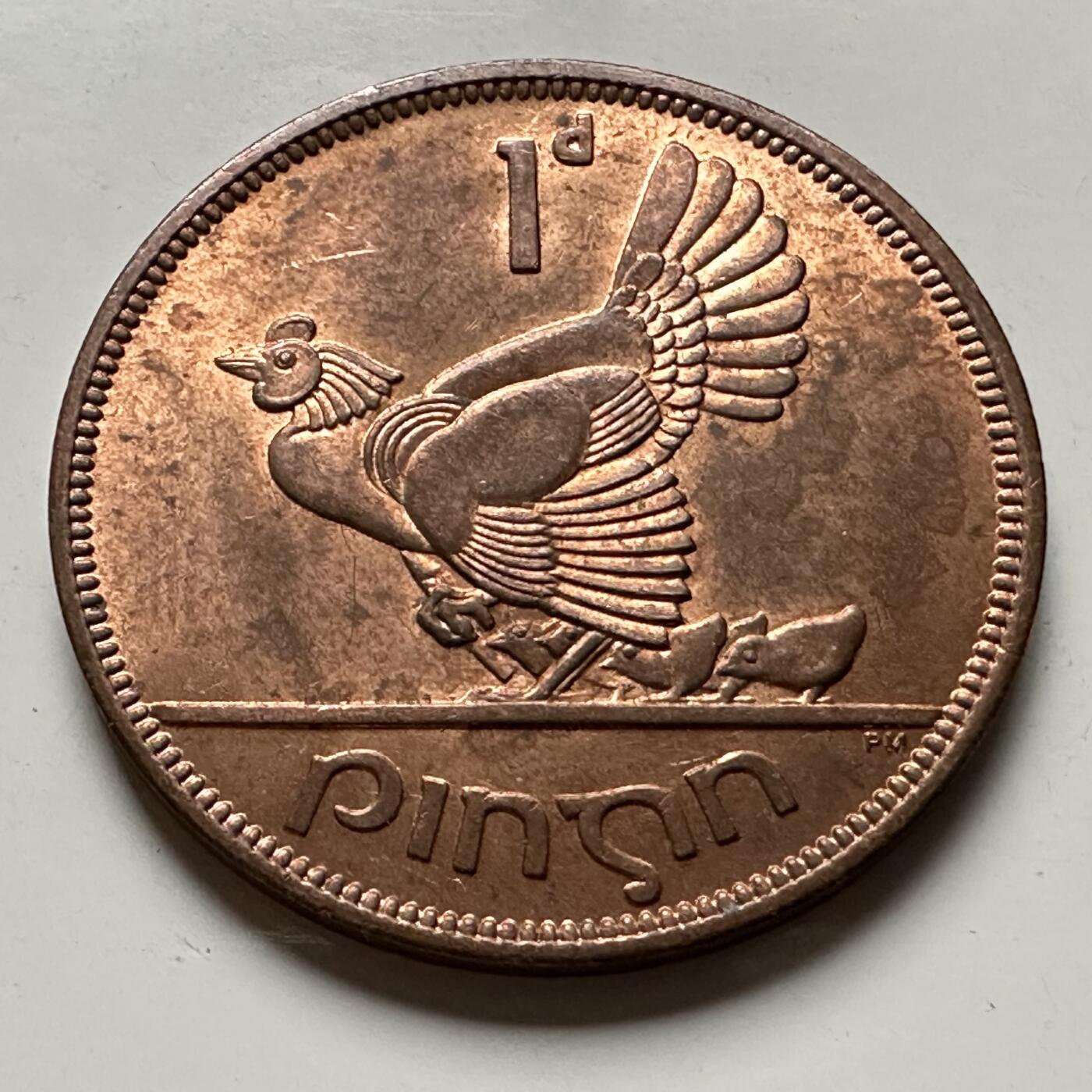 🌹外币初藏🌹🐯2026年第30场   每周二四六晚8️⃣点 接代拍 爱尔兰1967年一便士