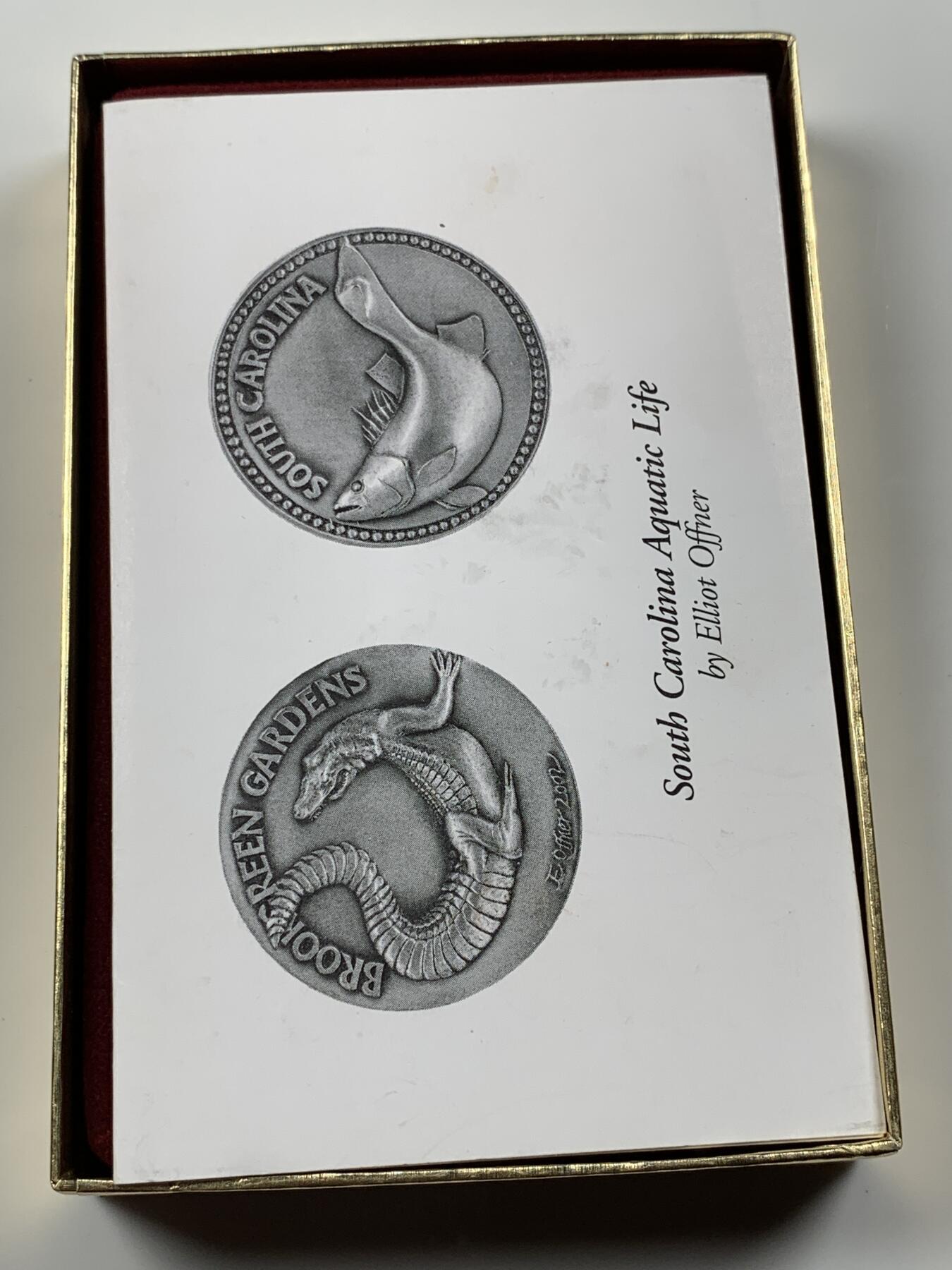 掌中浮雕-藏着的欧洲第055场 2003年美国布鲁克林公园#31号大铜章，76mm，原盒带证书，雕刻家：Leonda Froehlich Finke