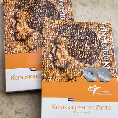 道一币馆币章第一百七十场 - 原包装 荷兰2004年国内自治50周年5欧元精制银币