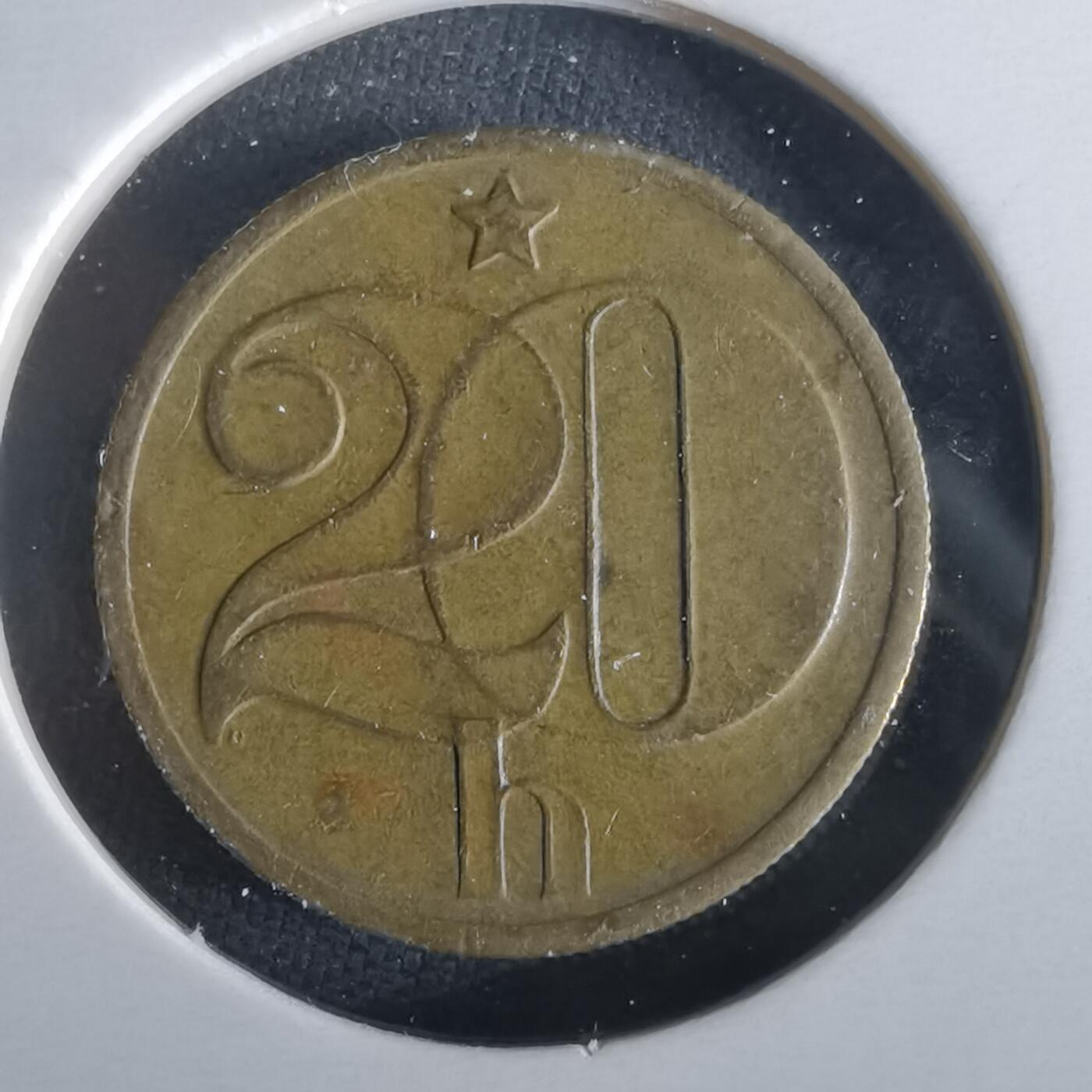 沼泽如烟--第1026场 捷克斯洛伐克1980年20赫勒