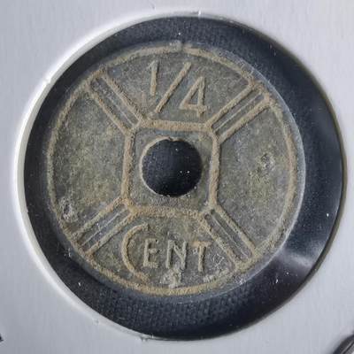 沼泽如烟--第1026场 - 法属印度支那1942年四分之一分