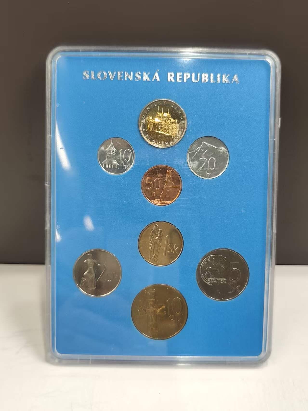 G&W世界散币，银币处理专场（第46场） 斯洛伐克2002年8枚套