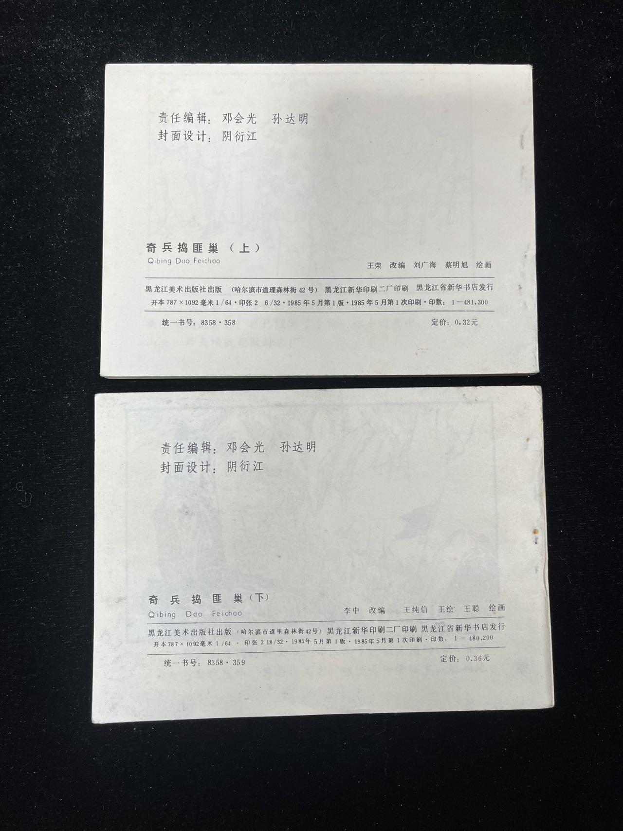 《奇兵捣匪穴》上下册